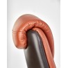 Scaun directorial Halmar Calvano, inaltime reglabila 120-130cm, functie anti-shock, piele, maro