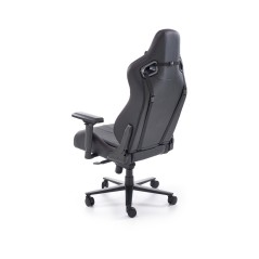 Scaun gaming Halmar Chavez, inaltime reglabila 129-135cm, cotiere reglabile, suport lombar, functie multiblock, piele,negru