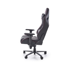 Scaun gaming Halmar Chavez, inaltime reglabila 129-135cm, cotiere reglabile, suport lombar, functie multiblock, piele,negru