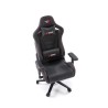 Scaun gaming Halmar Chavez, inaltime reglabila 129-135cm, cotiere reglabile, suport lombar, functie multiblock, piele,negru
