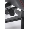 Scaun gaming Halmar Chavez, inaltime reglabila 129-135cm, cotiere reglabile, suport lombar, functie multiblock, piele,negru
