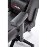 Scaun gaming Halmar Chavez, inaltime reglabila 129-135cm, cotiere reglabile, suport lombar, functie multiblock, piele,negru