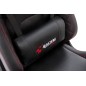 Scaun gaming modern, suport lombar, inaltime 129-135 cm, cotiere reglabile, balansare, blocare, multiblock, piele eco Scaun gaming modern, suport lombar, inaltime 129-135 cm, cotiere reglabile, balansare, blocare, multiblock, piele eco