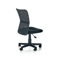 Scaun birou ergonomic pentru copii Halmar Dingo, inaltime reglabila 86-98cm, textil/plasa, gri/negru