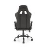 Scaun gaming Halmar Drake, reglabil 127-134cm, cotiere reglabile, suport lombar, perna ergonomica, textil/piele, negru/rosu