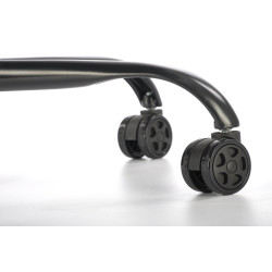 Scaun gaming Halmar Drake, reglabil 127-134cm, cotiere reglabile, suport lombar, perna ergonomica, textil/piele, negru/rosu