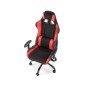 Scaun gaming Drake, inaltime reglabila 127-134 cm, cotiere reglabile, suport lombar, perna ergonomica, textil/piele, negru/rosu Scaun gaming Drake, inaltime reglabila 127-134 cm, cotiere reglabile, suport lombar, perna ergonomica, textil/piele, negru/rosu