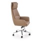 Scaun birou Ederson, ergonomic, stil modern, inaltime reglabila 125-131 cm, maxim 120 kg, functie multiblock, piele eco, maro Scaun birou Ederson, ergonomic, stil modern, inaltime reglabila 125-131 cm, maxim 120 kg, functie multiblock, piele eco, maro