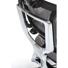 Scaun birou ergonomic Halmar Ethan, inaltime reglabila 130-139cm, tetiera reglabila, functie blocare, plasa, negru