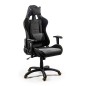 Scaun gaming Evolve Pro, 127-137 cm, cotiere reglabile, suport lombar, perna ergonomica, balansare, blocare