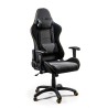 Scaun gaming Halmar Evolve Pro, reglabil 127-137cm, cotiere reglabile, suport lombar, perna ergonomica, textil, gri/ negru