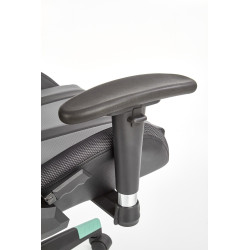 Scaun gaming Halmar Factor, inaltime reglabila 121-131cm, cotiere reglabile, piele, multicolor