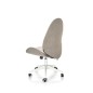 Scaun birou Falcao, inaltime 101-111 cm, stil scandinav, mecanism blocare, balansare, material textil gri