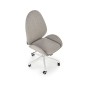 Scaun birou Falcao, inaltime 101-111 cm, stil scandinav, mecanism blocare, balansare, material textil gri