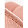 Scaun birou Halmar Falcao, inaltime reglabila 101-111cm, stil scandinav, functie blocare, functie balansare, textil, roz