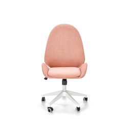 Scaun birou Halmar Falcao, inaltime reglabila 101-111cm, stil scandinav, functie blocare, functie balansare, textil, roz