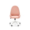 Scaun birou Halmar Falcao, inaltime reglabila 101-111cm, stil scandinav, functie blocare, functie balansare, textil, roz