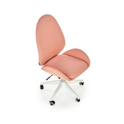 Scaun birou Halmar Falcao, inaltime reglabila 101-111cm, stil scandinav, functie blocare, functie balansare, textil, roz