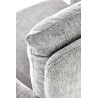 Scaun birou Halmar Flores, inaltime reglabila 92-102cm, perna spatar, textil, gri