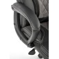 Scaun directorial Gandalf, inaltime 113-120 cm, polipropilena, matlasat, balansare, blocare, piele eco Scaun directorial Gandalf, inaltime 113-120 cm, polipropilena, matlasat, balansare, blocare, piele eco