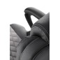 Scaun directorial Gandalf, inaltime 113-120 cm, polipropilena, matlasat, balansare, blocare, piele eco Scaun directorial Gandalf, inaltime 113-120 cm, polipropilena, matlasat, balansare, blocare, piele eco