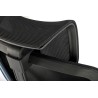 Scaun birou ergonomic Halmar Gilberto, reglabil 121-129cm, cotiere reglabile, suport lombar reglabil, plasa/textil, negru