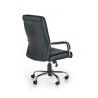 Scaun directorial Halmar Hamilton, inaltime reglabila 102-111cm, piele, negru