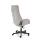 Scaun de birou Harper, design clasic, catifea gri, inaltime reglabila 113-123 cm, baza metal, mecanism inclinare Scaun de birou Harper, design clasic, catifea gri, inaltime reglabila 113-123 cm, baza metal, mecanism inclinare