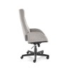 Scaun birou Halmar Harper, inaltime reglabila 113-123cm, stil clasic, functie blocare, functie balansare, catifea, gri