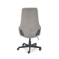 Scaun de birou Harper, design clasic, catifea gri, inaltime reglabila 113-123 cm, baza metal, mecanism inclinare Scaun de birou Harper, design clasic, catifea gri, inaltime reglabila 113-123 cm, baza metal, mecanism inclinare