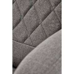 Scaun birou Halmar Helder 2, inaltime reglabila 113-120cm, stil scandinav, functie blocare, functie balansare, textil, gri