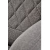 Scaun birou Halmar Helder 2, inaltime reglabila 113-120cm, stil scandinav, functie blocare, functie balansare, textil, gri