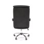 Scaun directorial matlasat, reglare inaltime 113-120 cm, metalic, mecanism blocare si balansare, piele eco, negru Scaun directorial matlasat, reglare inaltime 113-120 cm, metalic, mecanism blocare si balansare, piele eco, negru