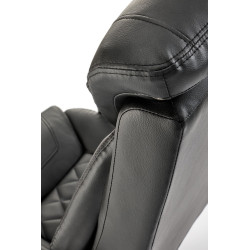 Scaun directorial Halmar Helder, inaltime reglabila 113-120cm, functie blocare, functie balansare, piele, negru