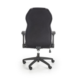 Scaun birou Halmar Jofrey, inaltime reglabila 109-117cm, functie blocare, functie balansare, textil, negru/gri