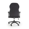 Scaun birou Halmar Jofrey, inaltime reglabila 109-117cm, functie blocare, functie balansare, textil, negru/gri