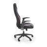Scaun birou Halmar Jofrey, inaltime reglabila 109-117cm, functie blocare, functie balansare, textil, negru/gri