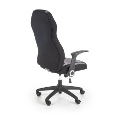 Scaun birou Halmar Jofrey, inaltime reglabila 109-117cm, functie blocare, functie balansare, textil, negru/gri