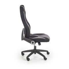 Scaun birou Halmar Jofrey, inaltime reglabila 109-117cm, functie blocare, functie balansare, textil, negru/gri