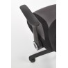 Scaun birou Halmar Jofrey, inaltime reglabila 109-117cm, functie blocare, functie balansare, textil, negru/gri