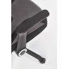 Scaun birou Halmar Jofrey, inaltime reglabila 109-117cm, functie blocare, functie balansare, textil, negru/gri