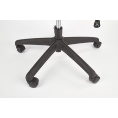 Scaun birou Halmar Jofrey, inaltime reglabila 109-117cm, functie blocare, functie balansare, textil, negru/gri