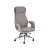 Scaun birou Halmar Kevin, inaltime reglabila 118-125cm, stil scandinav, functie balansare, functie multiblock, textil, gri