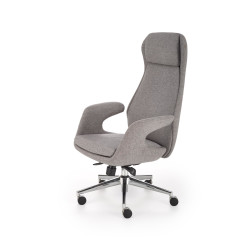 Scaun birou Halmar Kevin, inaltime reglabila 118-125cm, stil scandinav, functie balansare, functie multiblock, textil, gri