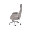Scaun birou Halmar Kevin, inaltime reglabila 118-125cm, stil scandinav, functie balansare, functie multiblock, textil, gri