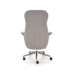 Scaun birou Halmar Kevin, inaltime reglabila 118-125cm, stil scandinav, functie balansare, functie multiblock, textil, gri