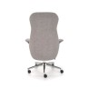 Scaun birou Halmar Kevin, inaltime reglabila 118-125cm, stil scandinav, functie balansare, functie multiblock, textil, gri