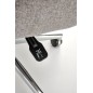 Scaun birou Kevin, reglare inaltime 118-125 cm, stil scandinav, functie balansare si multiblock, tapiterie textila gri Scaun birou Kevin, reglare inaltime 118-125 cm, stil scandinav, functie balansare si multiblock, tapiterie textila gri