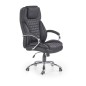 Scaun directorial Halmar King, piele ecologica, reglabil 116-124 cm, cadru metal, mecanism balansare si blocare, maxim 100 kg