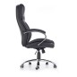 Scaun directorial Halmar King, piele ecologica, reglabil 116-124 cm, cadru metal, mecanism balansare si blocare, maxim 100 kg